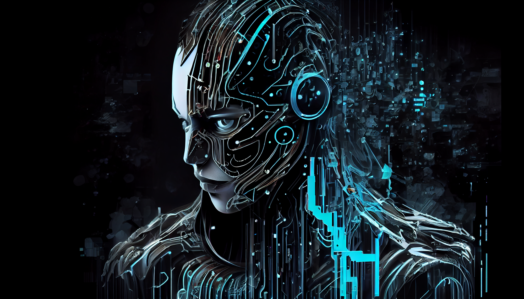 AI rendering of ChatGPT as a digital being.