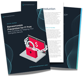 Cover of Ransomware Prevention for IT Pros - Best Practices for Keeping Your Company Secure
