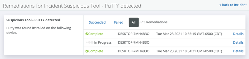 Remediation Actions: A Powerful New Feature for Incident Response